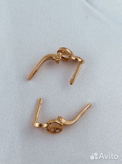 Золотые Серьги 585 пробы. Рассрочка