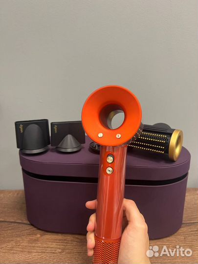 Фен Dyson Hd 15 в кейсе (Малайзия,Новый) orange