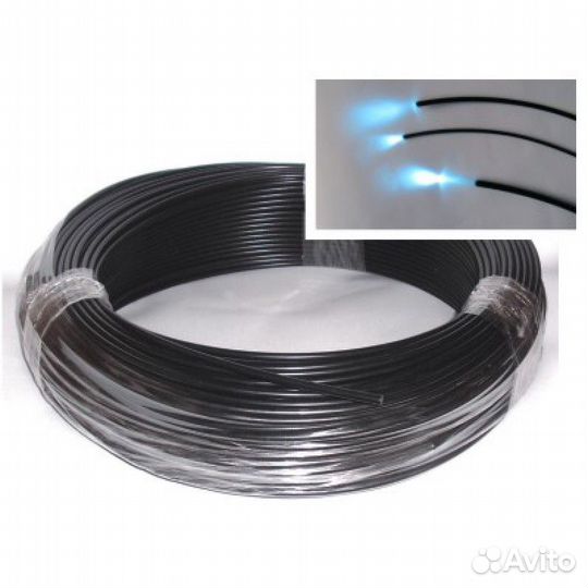 Оптоволокно торцевого свечения 0,75 мм - 6 мм pmma