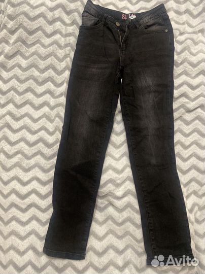 Джинсы детские черные 146 размер