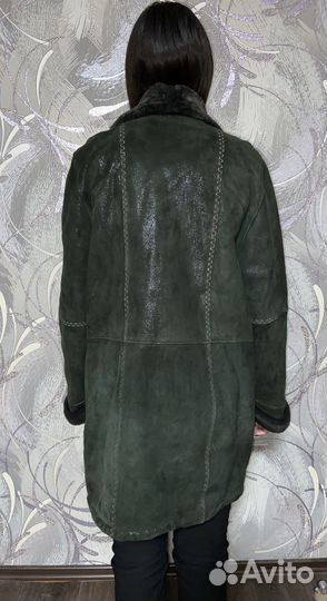 Дубленка женская зимняя натуральная 48 размер