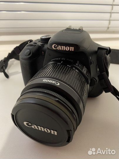 Зеркальный фотоаппарат canon 600d