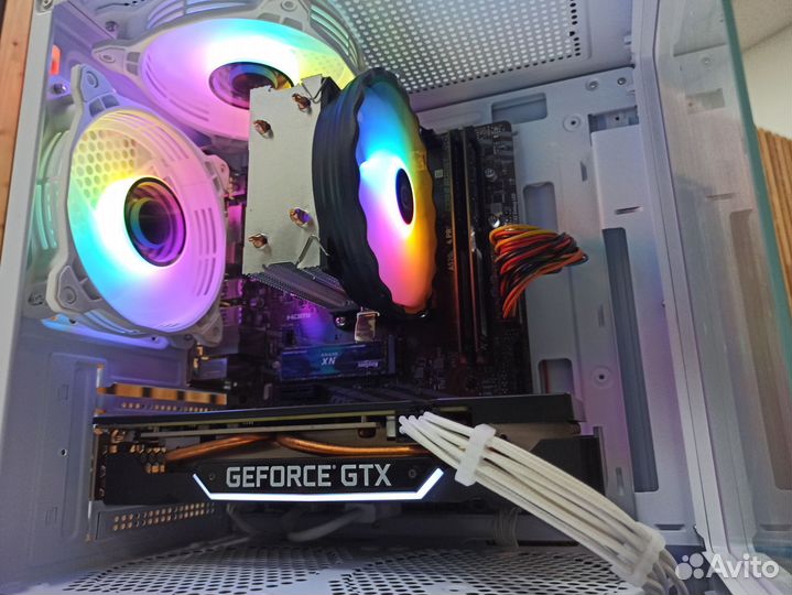 Игровой пк Ryzen 5 2600X/GTX 1660Super/ DDR4/nvme