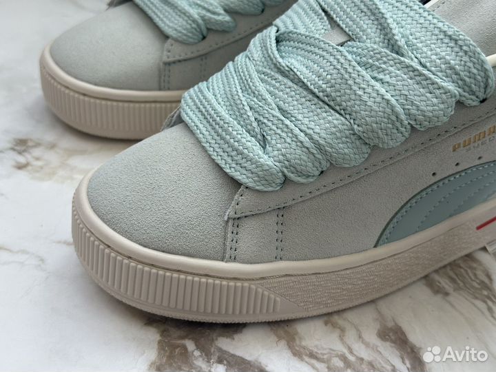 Кроссовки Puma Suede XL Голубые