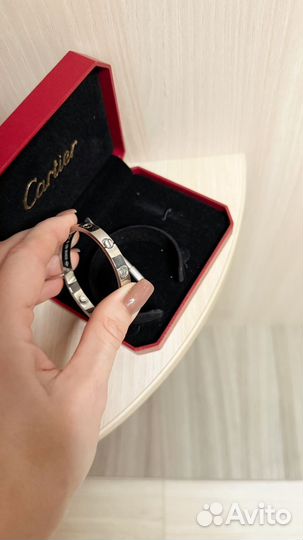 Браслет cartier love без вставок