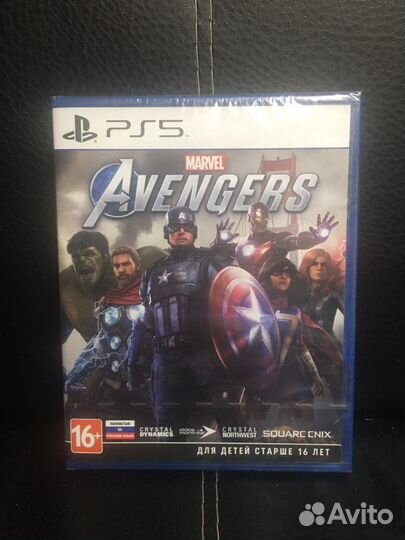 Marvel Avengers (Мстители) новый диск для PS5