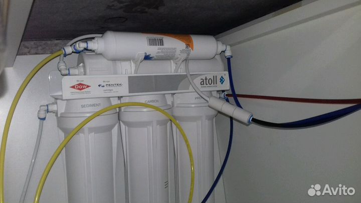 Установка фильтров Гейзер/Барьер/Аквафор и тд, для