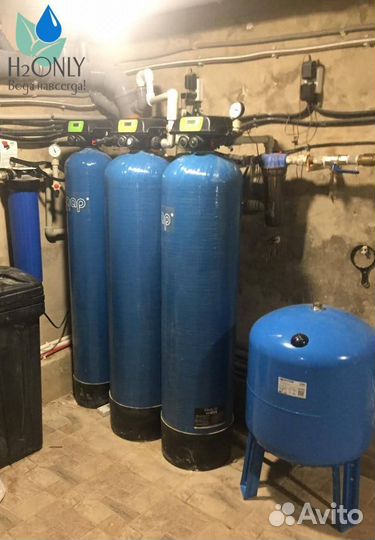 Обезжелезивание воды в доме/Водоподготовка