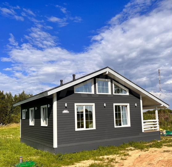 Дом 98,6 м² на участке 15 сот.