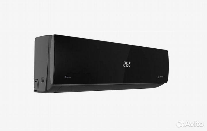 Кондиционер черный Royal Clima Attica Nero