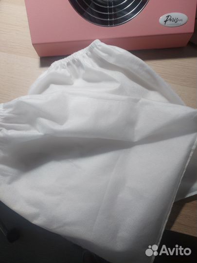 Пылесборник настольный (металл, розовый) 60W Paris