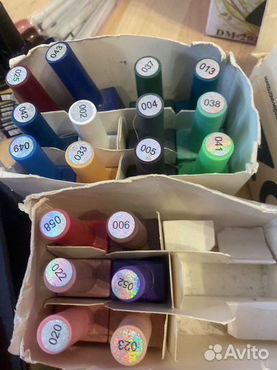 Все для маникюра набор гель лаки и тд