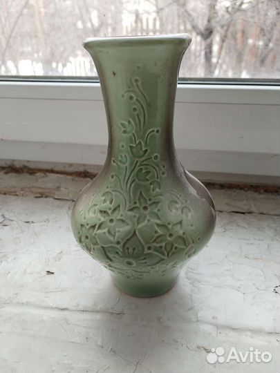 Ваза для цветов керамика СССР