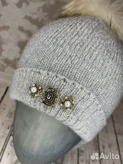 Шапка шерстяная Mothercare новая 52-54