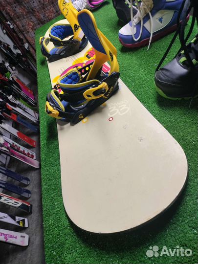 Сноуборд детский 133 комплект