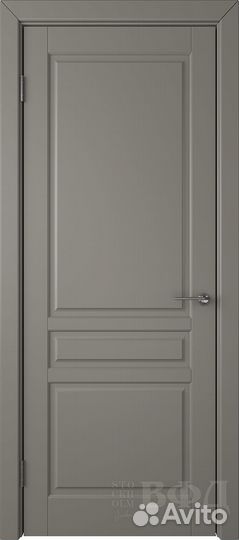 Межкомнатная дверь эмаль VFD Стокгольм, глухая, те