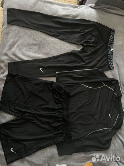 Рашгард спортивный комплект nike 3 в 1