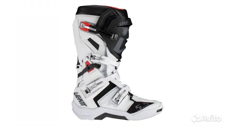 Мотоботы Leatt 5.5 FlexLock Boot (White, 11, 2025