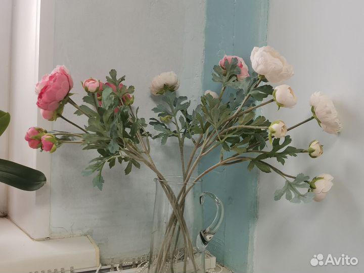 Искусственные цветы для декора (икея)