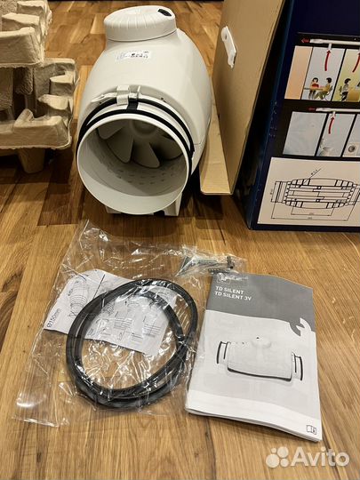 Канальный вентилятор td 500 150 160 silent