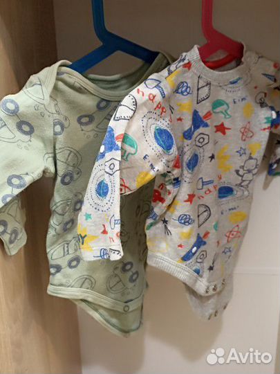Боди на мальчика 62 68, комплект