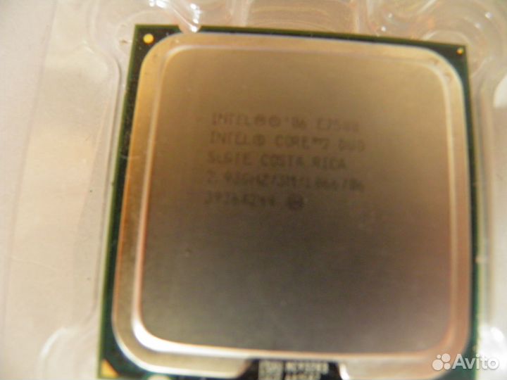 Процессор intel core 2 DUO