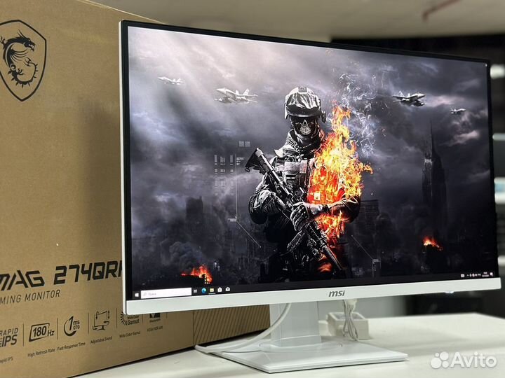 Монитор 27 IPS 180Hz 2K белый