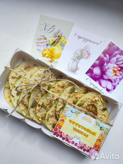 Набор фруктовых чипсов