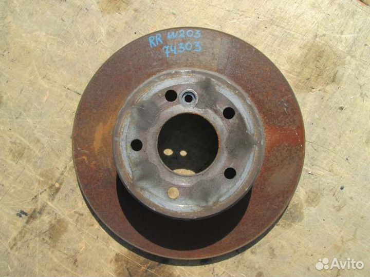 Тормозной диск задний Mercedes-Benz C230 W203