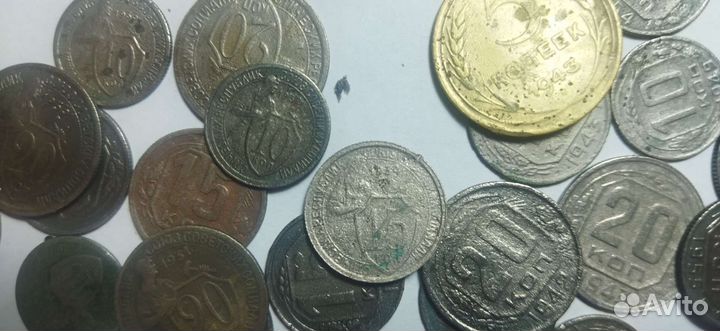Монеты ранние советы 1924-1957