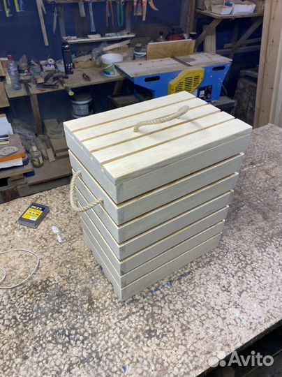 Ящик деревянный