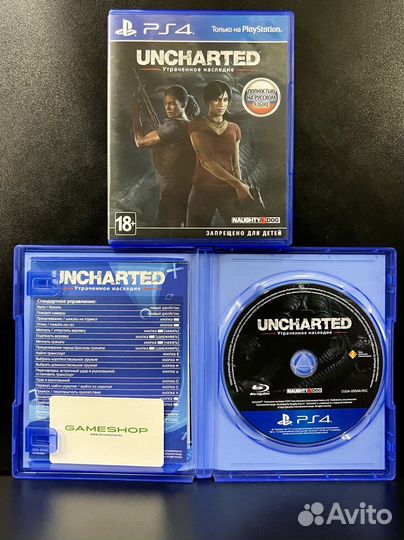 Uncharted: Утраченное наследие PS4