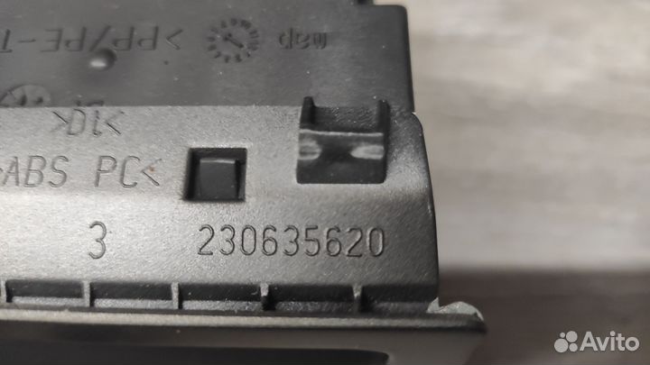 Дефлектор обдува салона правый опель вектра ц