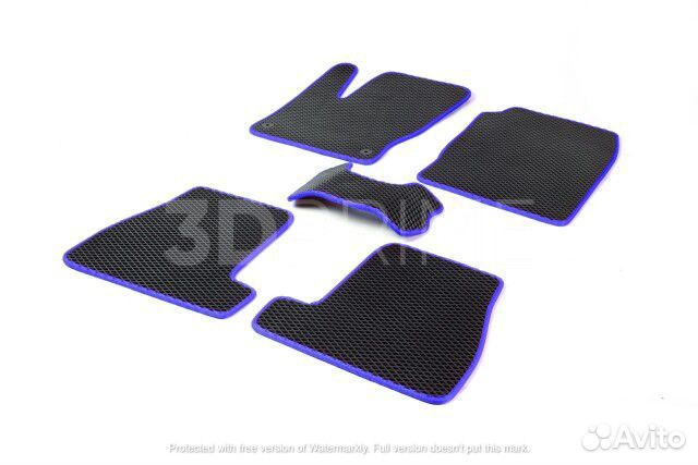 Коврики EVA на Hyundai Solaris 2017- наст. время