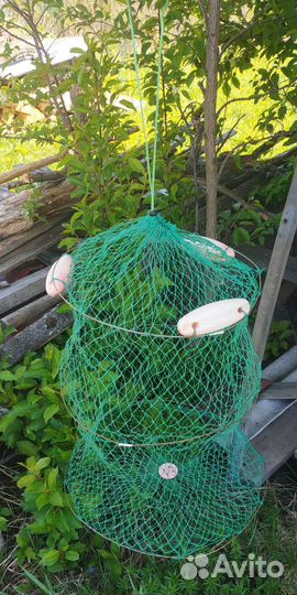 Стул садовый, садок для рыбы