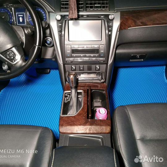 Эваковрики с 3d формовкой и бортами для Camry 55