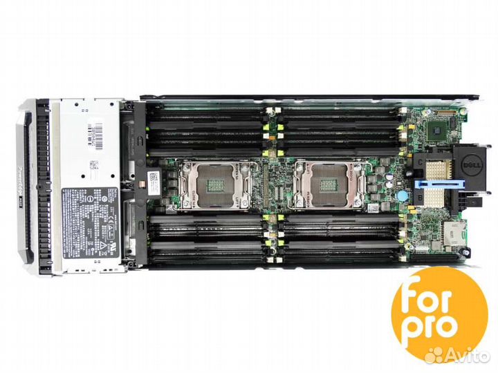 Лезвие dell M620 2xE5-2690v2 96GB, H310