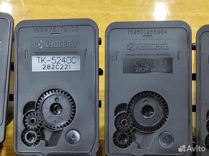Картриджи Kyocera TK-5240. Оригинальные. Новые