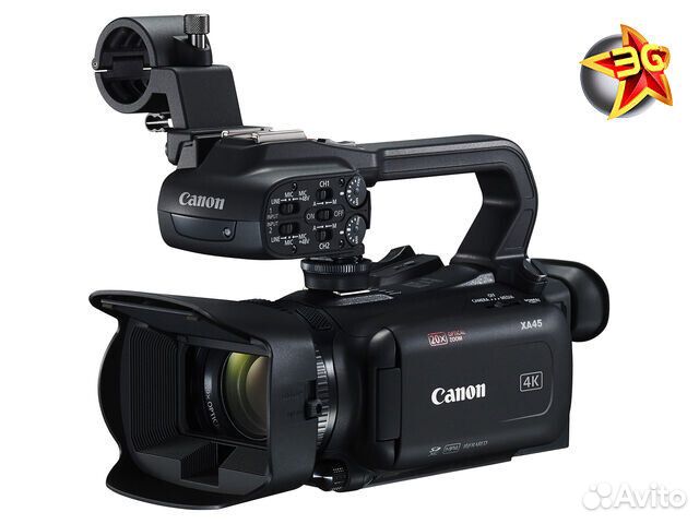 Видеокамера Canon XA45 Black Новый