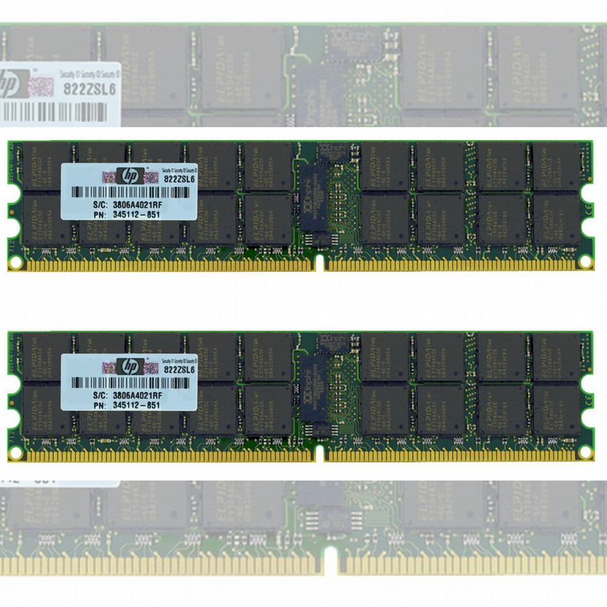 [343055-B21] Оперативная Память Hp 1gb 343055-B21