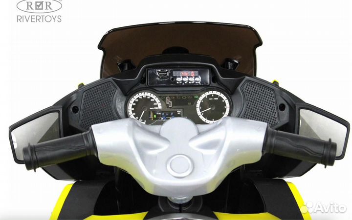 Детский электромобиль-мотоцикл RiverToys