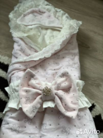 Конверт на выписку для девочки