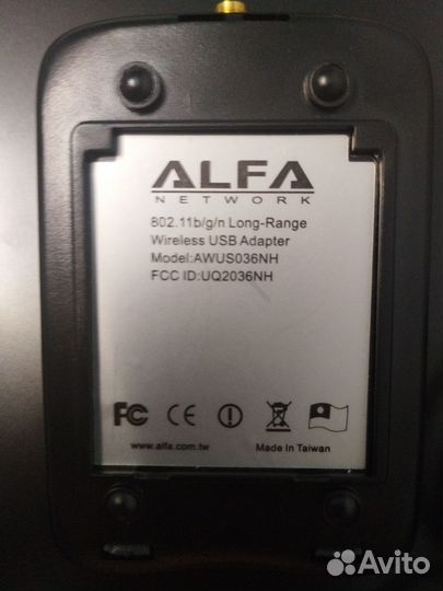 Usb адаптер alfa awus036NH
