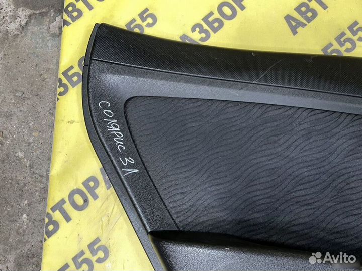 Обшивка двери задней левой Hyundai Solaris