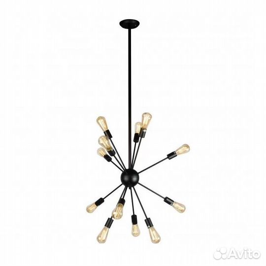 Подвесная люстра iLamp Twins Loft209-12B