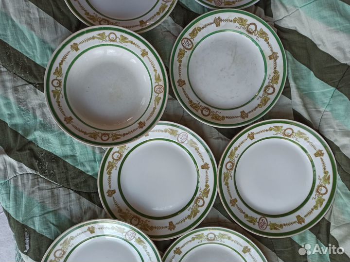Тарелки ресторан Яръ кузнецовский фарфор