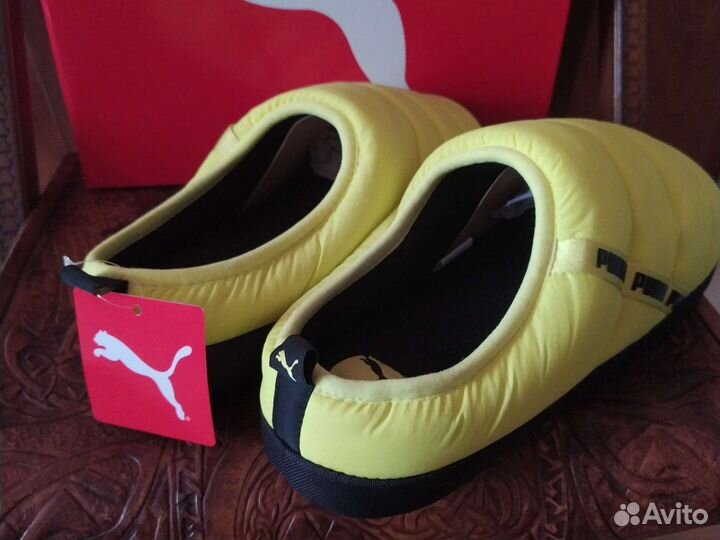 Угги Тапки Puma Scuff Yellow Три Размера