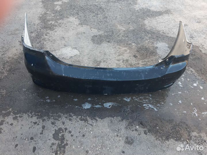 Бампер задний toyota corolla 150 рестайлинг