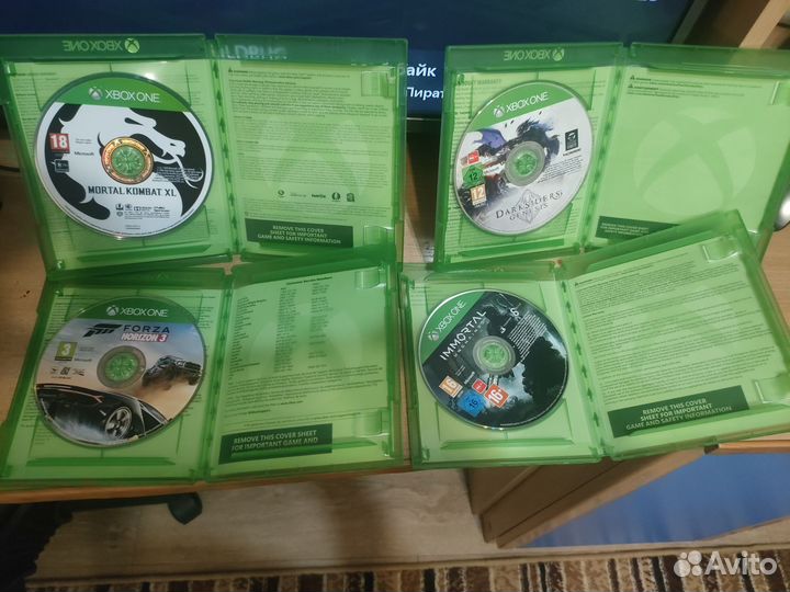 Игры на xbox One диски