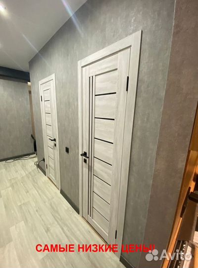 Толстая дверь межкомнатная от производителя с бесп